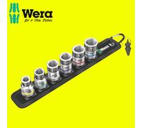 Wera Belt C 1 Zyklop Holding Function Socket Set, 1/2" Drive, 6 Pieces, 05003995001