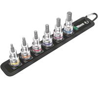 Wera 05003996001 Belt C 2 Zyklop In-Hex-Plus bit socket set with holding function, 1/2" drive, 6 pieces