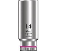 Wera 05004511001 8790 HMA Deep Socket, Pink, 14.0 mm