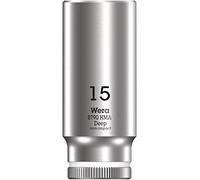 Wera 05004512001 8790 HMA Deep Socket, White, 15.0 mm