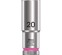 Wera 05004560001 8790 HMC Deep Socket, Light Pink, 20.0 mm