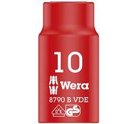 Wera 05004954001 8790 B VDE Zyklop 3/8" socket, insulated, 10 x 46 mm