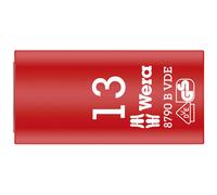 Wera 05004957001 8790 B Zyklop VDE 3/8" Drive Socket 13 x 46mm