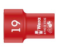 Wera 05004963001 8790 B Zyklop VDE 3/8" Drive Socket 19 x 46mm