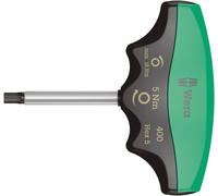 Wera - 400 Hex Torque Indicator size Hex 5 - 5,0 Nm, black/green
