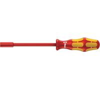 Wera 05005325001 10 x 125 mm "190 i VDE" Insulated Nut Driver - Red