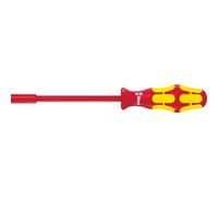 Wera 05005340001 13 x 125 mm "190 i VDE" Insulated Nut Driver - Red