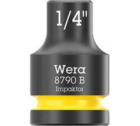 Wera 05005514001 8790 B Impaktor 1/4", Socket wrench insert with 3/8" drive