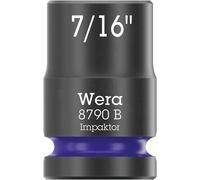 Wera 05005517001 8790 B Impaktor 7/16", Socket wrench insert with 3/8" drive