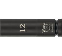 Wera 8790 B Impaktor Deep Socket with 3/8" Drive, 12 x 63 mm