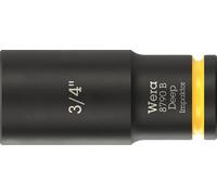 Wera 05005572001 8790 B Impaktor Deep Socket with 3/8" drive, 3/4" x 63 mm