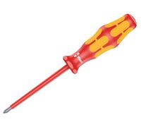Wera 05006150001 Kraftform Plus 162I Vde Insulated Screwdriver Phillips Tip Ph0 80mm Wer006150