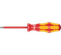 Wera Kraftform 165I VDE Insulated Pozi Screwdriver PZ1 80mm