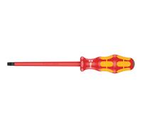 Wera 05006179001 Kraftform Plus VDE 167i Torx Insulated Screwdriver TX 40 Head 6"" Blade Length