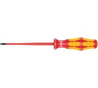 Wera 05006440001 0.6 x 3.5 x 100 mm "160iS VDE" Insulated Screwdriver for Slott
