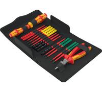 Wera 05006610001 Kraftform Kompakt VDE 17 extra slim 2 Tool finder, 17 pieces