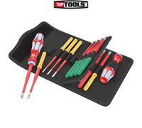 Wera 05006631001 Kraftform VDE Stainless 17pc Interchangeable Screwdriver Set