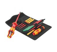 Wera 05006640001 Kraftform Kompakt Screwdriver Set Turbo I 1 Tool Finder 16Pcs