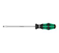 Wera 05007640001 Kraftform Plus 334 Slotted Screwdriver Lasertip 8mm Head 7 Blade Length