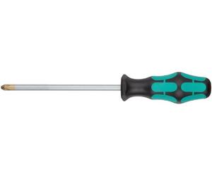 Wera 05008735001 Kraftform Plus 350 PH Phillips Screwdriver, Lasertip, PH 3 Head, 6" Blade Length