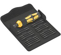 Wera 05018110001 Kraftform Kompakt 900 Set 1, Impact Screwdriver Set, 19 Pieces Black-Yellow