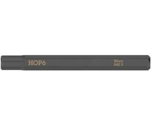Wera 05018153001 840 S Hex-Plus bits for impact screwdrivers, 6 x 70 mm
