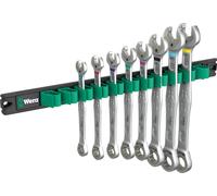 Wera 05020016001 9632 Magnetic rail 6000 Joker Imperial 1, Ring ratchet spanner set