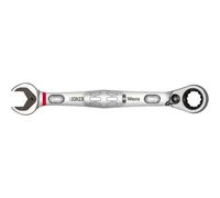 Wera 05020072001 Ratcheting Combination Wrench Joker Reversible 17x225mm, red, 17 mm