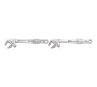 Wera 05020104001 6004 Joker XL Self-Setting Spanner, 19-24 mm (3/4 Inch-15/16 Inch) & '05020103001 6004 Joker M Self-Setting Spanner, 13-16 mm (1/2"-5/8“)