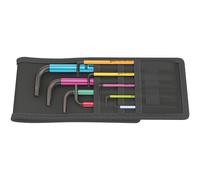 Wera 05022639001 950/9 Hex-Plus Multicolour Imperial 1 L-Key Set - Imperial 9pc