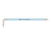 Wera 05022660001 1.5 x 90 mm L-Key 3950 SPKL Metric - Silver