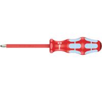 Wera Kraftform 3165I VDE Pozi Stainless Steel Screwdriver PZ2 100mm