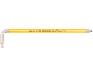 Wera 05022853001 3950 SPKL Multicolour Imperial L-keys, imperial, stainless, 5/32" x 137 mm