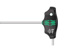 Wera 05023338001 454 HF T-Handle Hexagon Screwdriver Hex-Plus with Holding Func