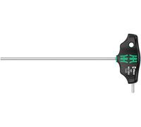 Wera 05023358001 454 T-Handle Hexagon Screwdriver Hex-Plus, Imperial 7/64" x 150 mm