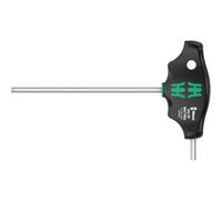 Wera 454 HF Holding Function T Handle Hex Plus Screwdriver Imperial 3/16" 150mm