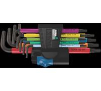 Wera 05024179001 967/9 TX Multicolour HF 1, 9PC L-Key Set