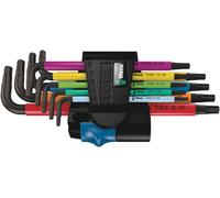 Wera 967/9 Tx Torx Keys Set 1l Multicolor