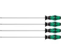 Wera 367/4 TORX® HF Kraftform extra-long blade with holding function screwdriver set, 4pc, 05028074001