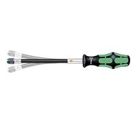 Wera 05028160001 392 Kraftform Plus Flexi Shaft Bit Holding Screwdriver 1/4" Hex - Green