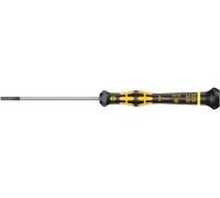 Wera 05030105001 0.5 x 3 x 80 mm "Kraftform 1578A" Micro Screwdriver for Slotted Screws - Silver