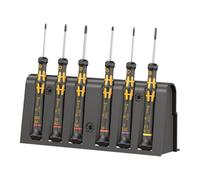 Wera 05030180001 1550 Kraftform Micro Esd Screwdriver Set, 6 Piece Wer030180