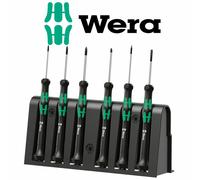 Wera 05030181001 2050/6 PH/TX Irp/SL/M Kraftform Micro Screwdriver Set