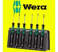 Wera 05030181001 2050/6 PH/TX Irp/SL/M Kraftform Micro Screwdriver Set