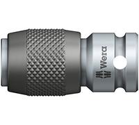 Wera 784 A METAL 1/4" Square Drive-1/4" Hex Screwdriver Bit Adaptor Chuck,042750