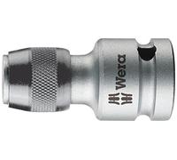 Wera 05042765001 5/16 x 50 mm 784 B 3/8-Inch/2 Adaptor with Quick Release Chuck - Silver