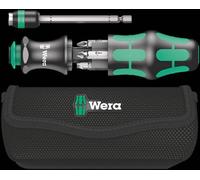 Wera 051021 Kompakt 20 Screwdriver Bit Holding Kit of 7 Pouch