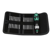 Wera 05051040001 KK60 RA 17-Pce Kraftform Kompakt Ratchet Screwdri...