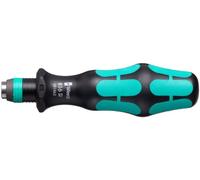 Wera 05051462001 Kraftform 816 R Hexagon Bitholding Screwdriver, Rapidator Quick-Release Chuck, 1/4" Head, 119mm Blade Length