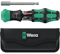 Wera 05051520001 Kraftform Kompakt 28 RA with pouch, 6 pieces